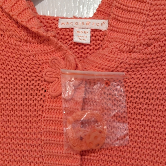 Maggie and Zoe girl knit sweater-shirt - Picture 2 of 8